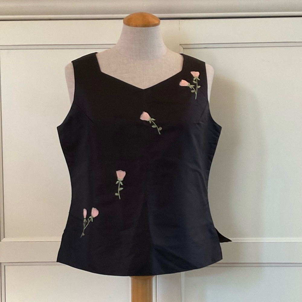 Rena Rowan Vintage Shell Top